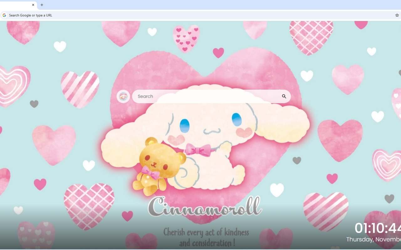 Cinnamoroll Wallpapers New Tab