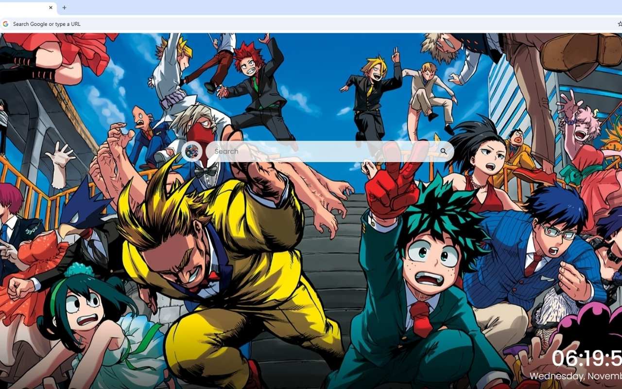 My Hero Academia HD Wallpapers New Tab