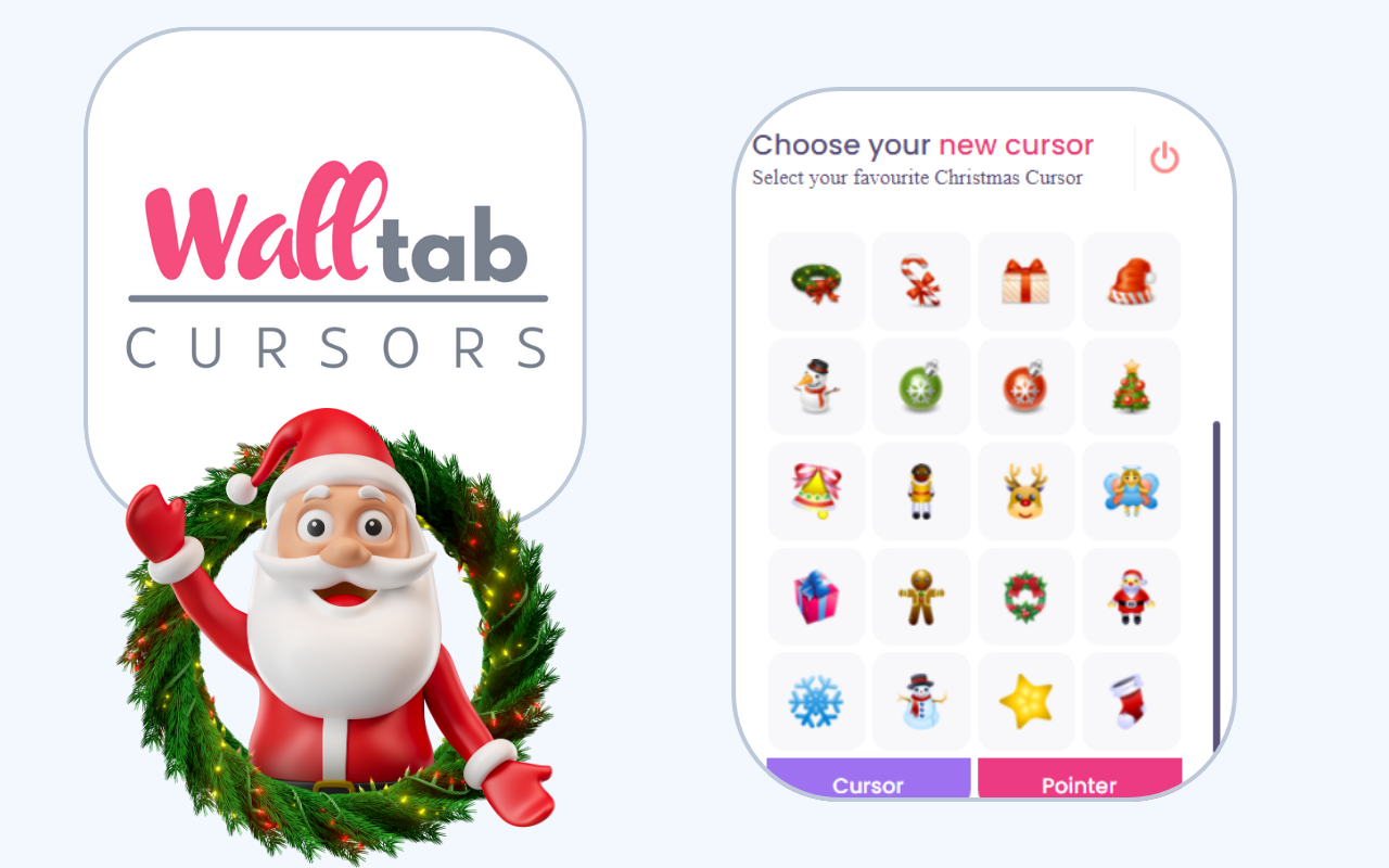 Christmas Cursor for Chrome