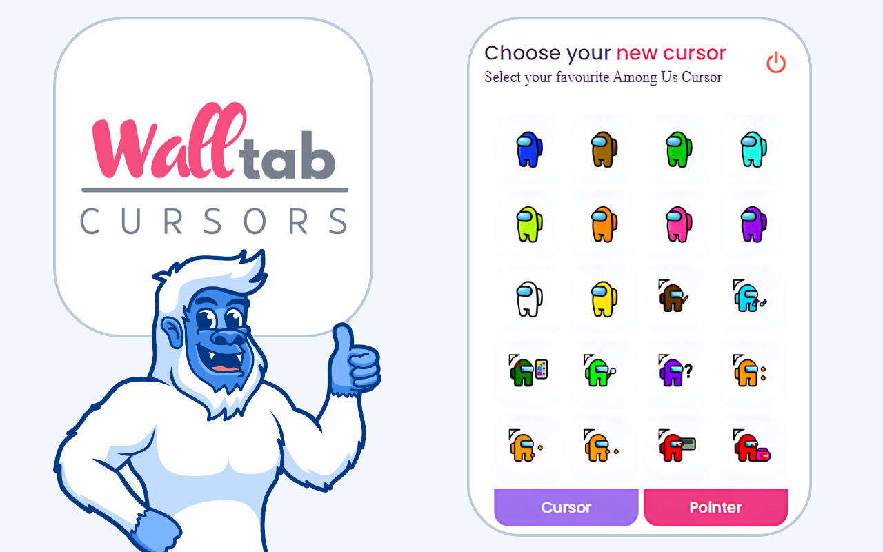 Among Us Cursor for Chrome