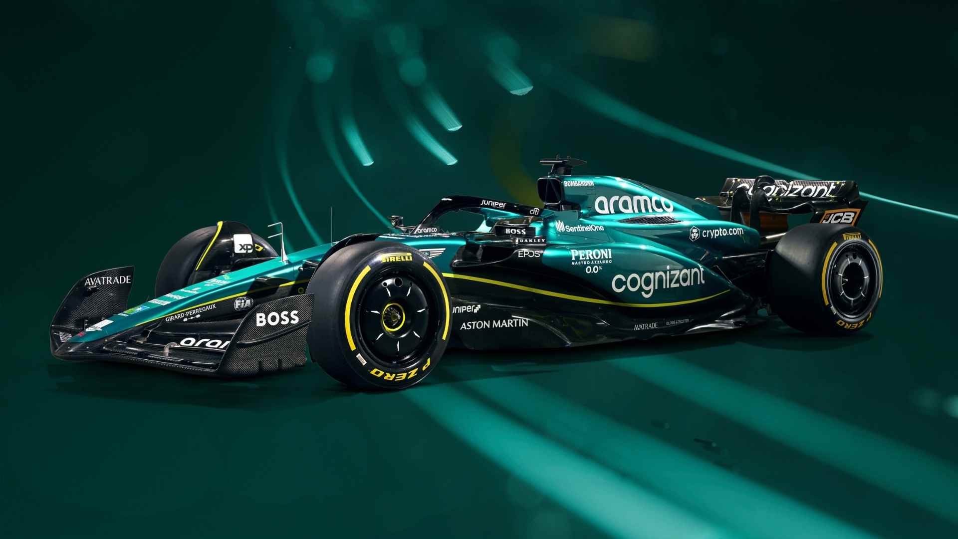 Aston Martin F1 Car Wallpaper