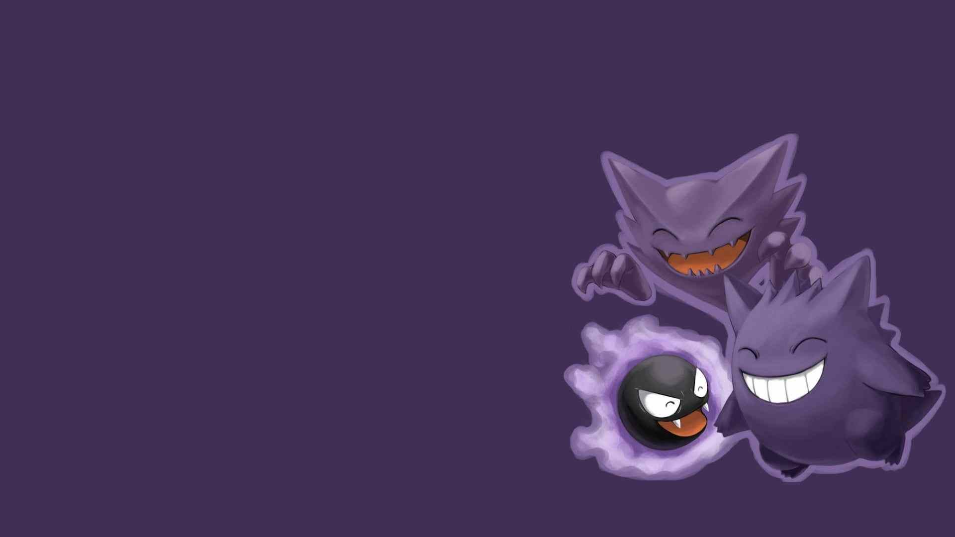 Pokemon Gengar & Gastly