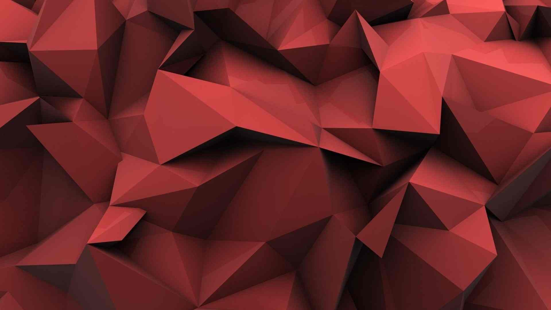 Red and Black Origami Theme