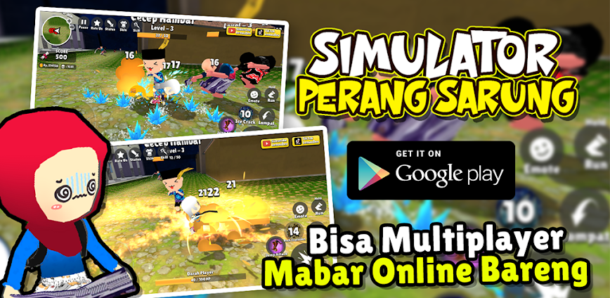 Simulator Perang Sarung 3D
